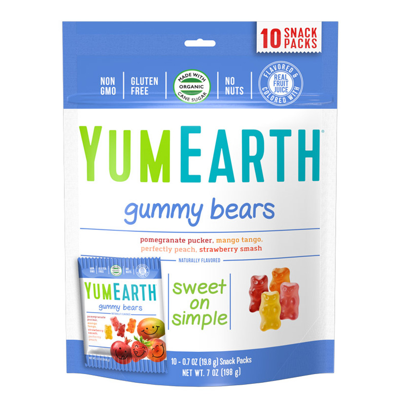 牙米滋  水(shuǐ)果味軟糖 198g