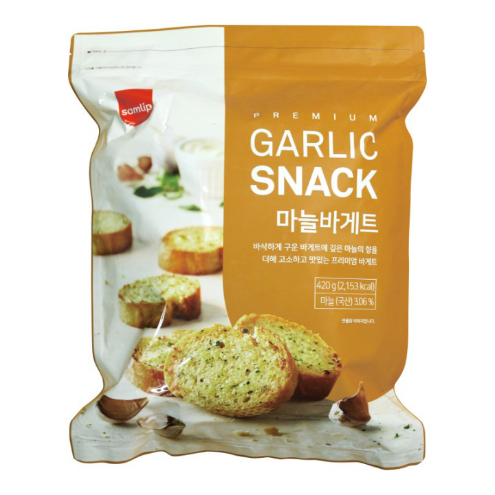 SAMLIP 面包幹 （蒜蓉味）420克